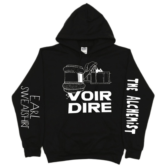 Earl Sweatshirt x The Alchemist VOIR DIRE Pullover Hoodie New Sweater - Picture 1 of 1